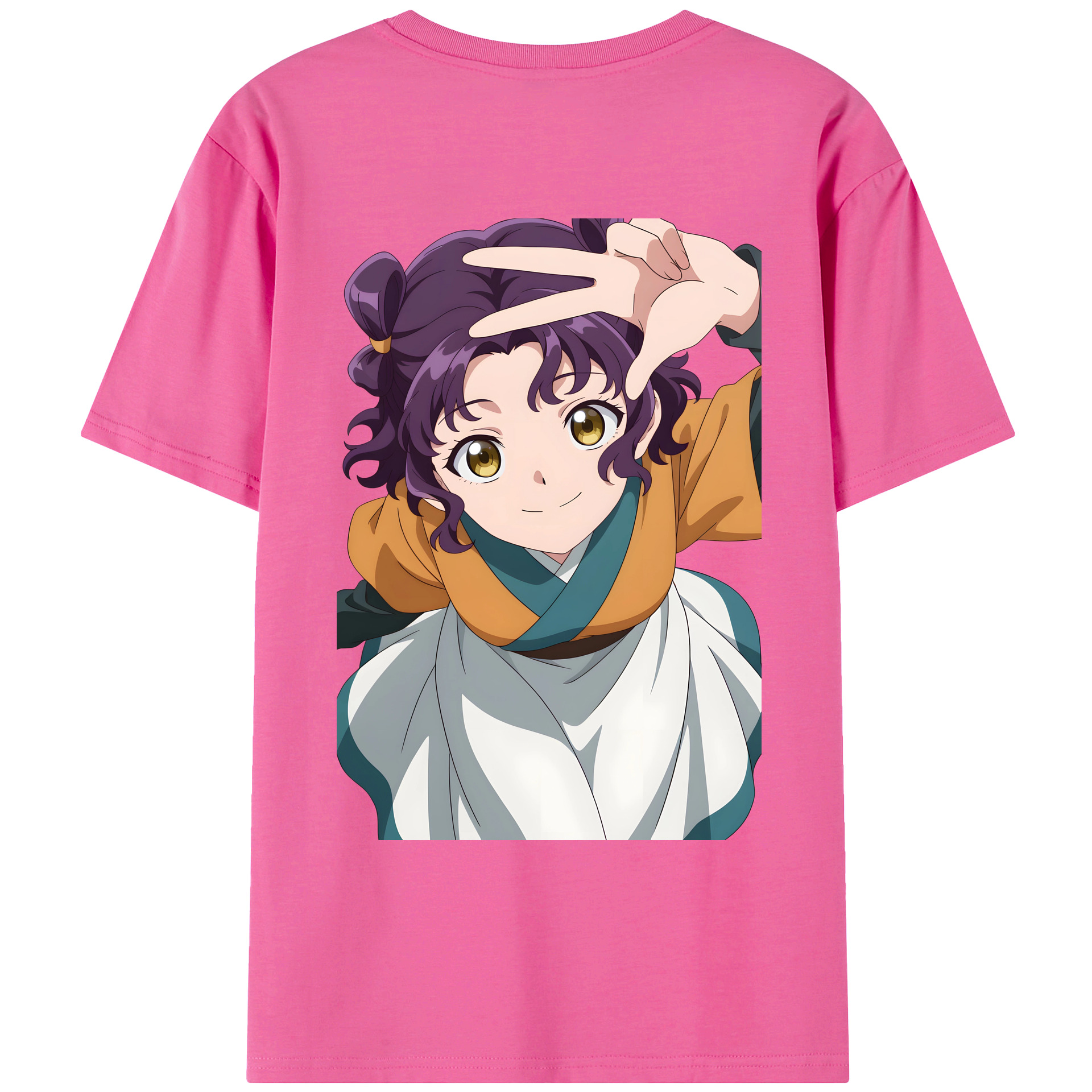 （画像用） 薬屋のひとりごと The Apothecary Diaries レディース半袖Tシャツ(バックプリント)